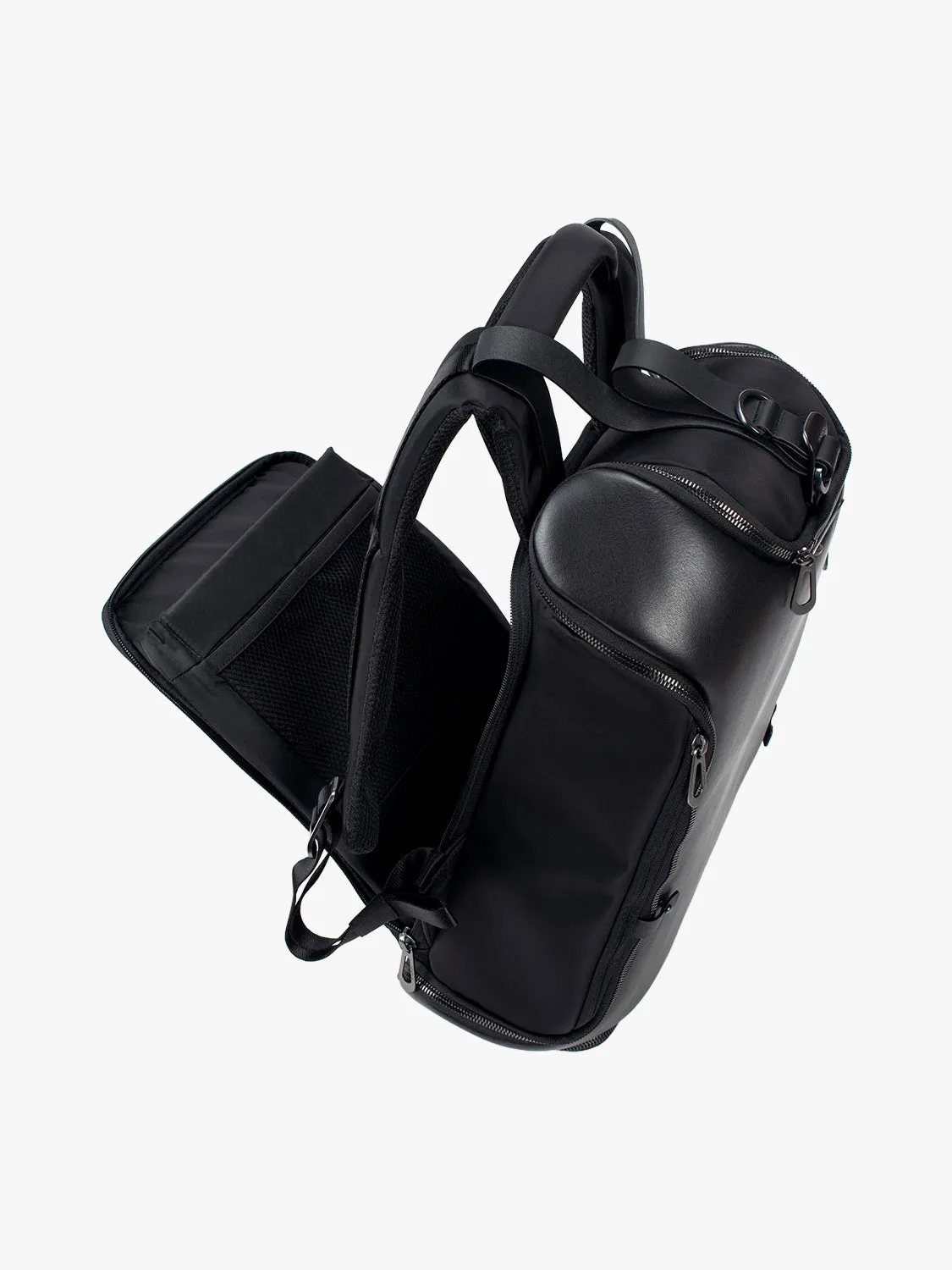 côte&ciel Avon læder rygsæk sort 12L