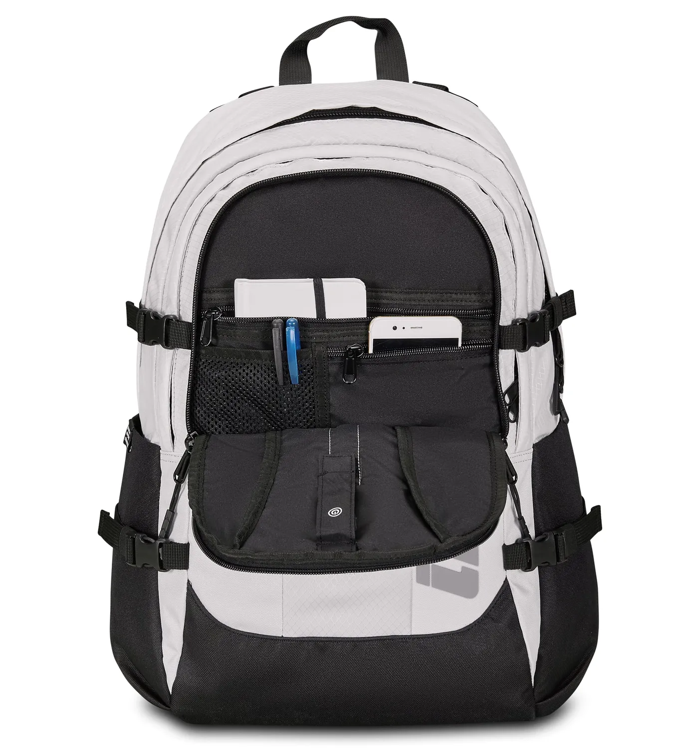 Invicta Invict-Act Plus LED rygsæk Jet Black 14"