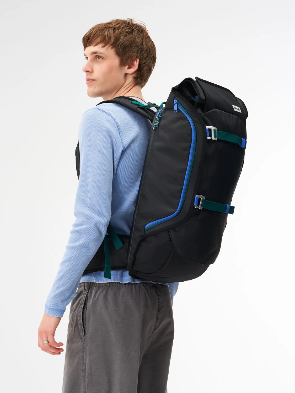 Aevor Travel Pack rygsæk Proof Dual Dip Aqua Drift 38-45L