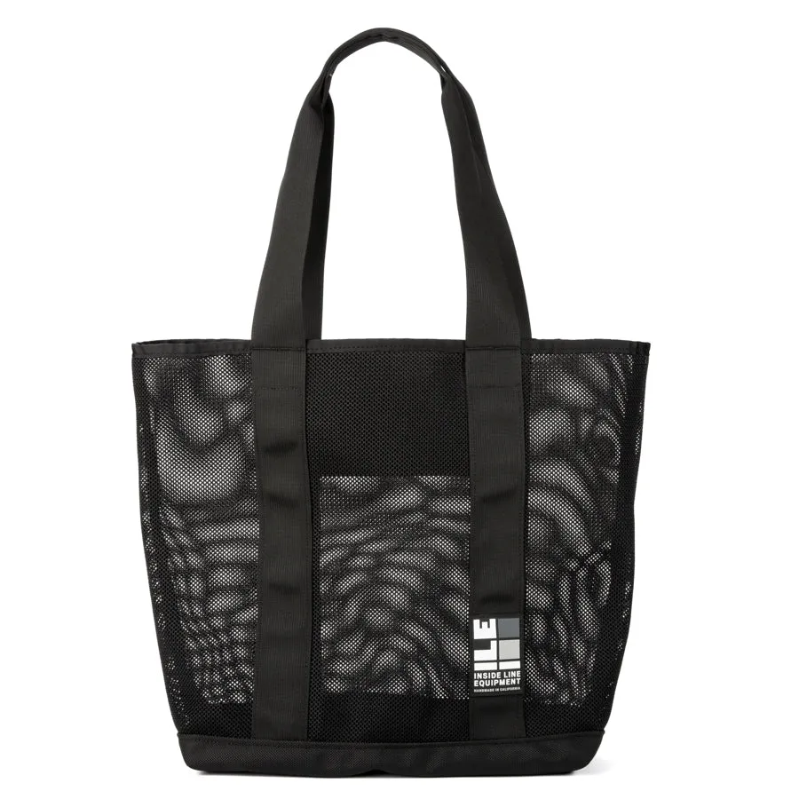 Inside Line Equipment Mesh Tote mulepose Black Mesh luftig