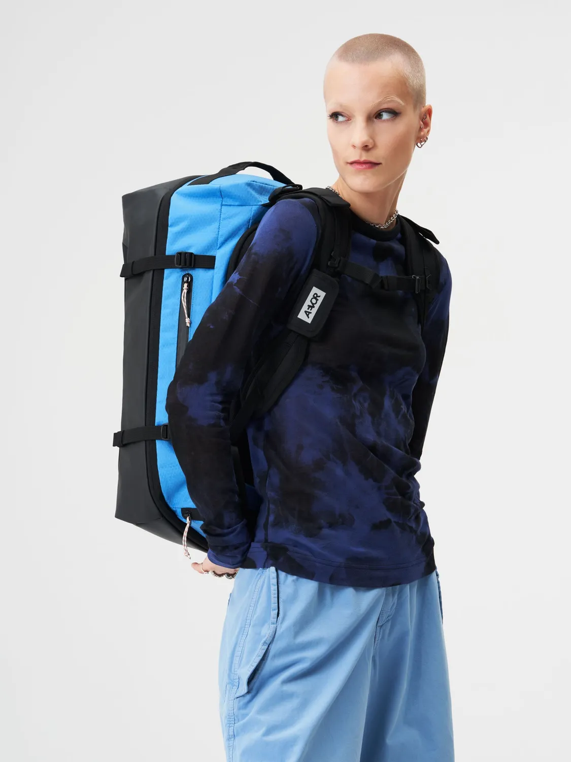 Aevor Duffel Pack rygsæk Proof Retro Blue 47-60L