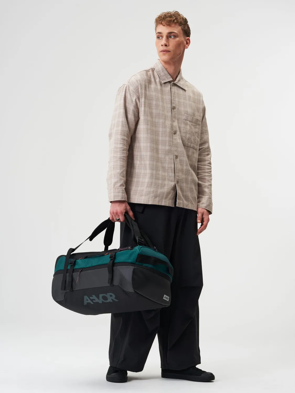 Aevor Duffel Pack Proof Evergreen duffel rygsæk 47-60 liter