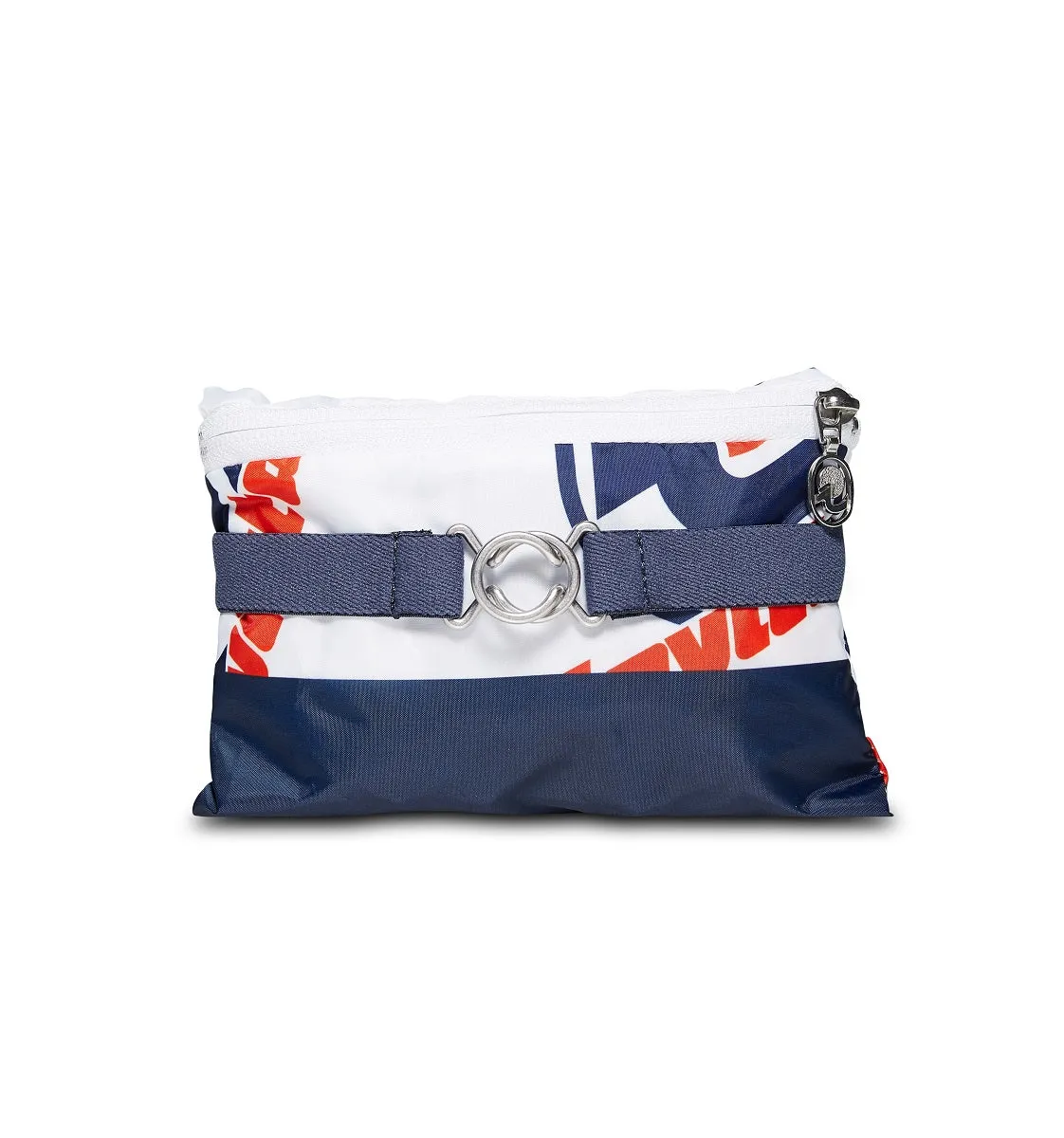 Invicta Minisac Graphic minirygsæk Logo Stripes Blue foldbar
