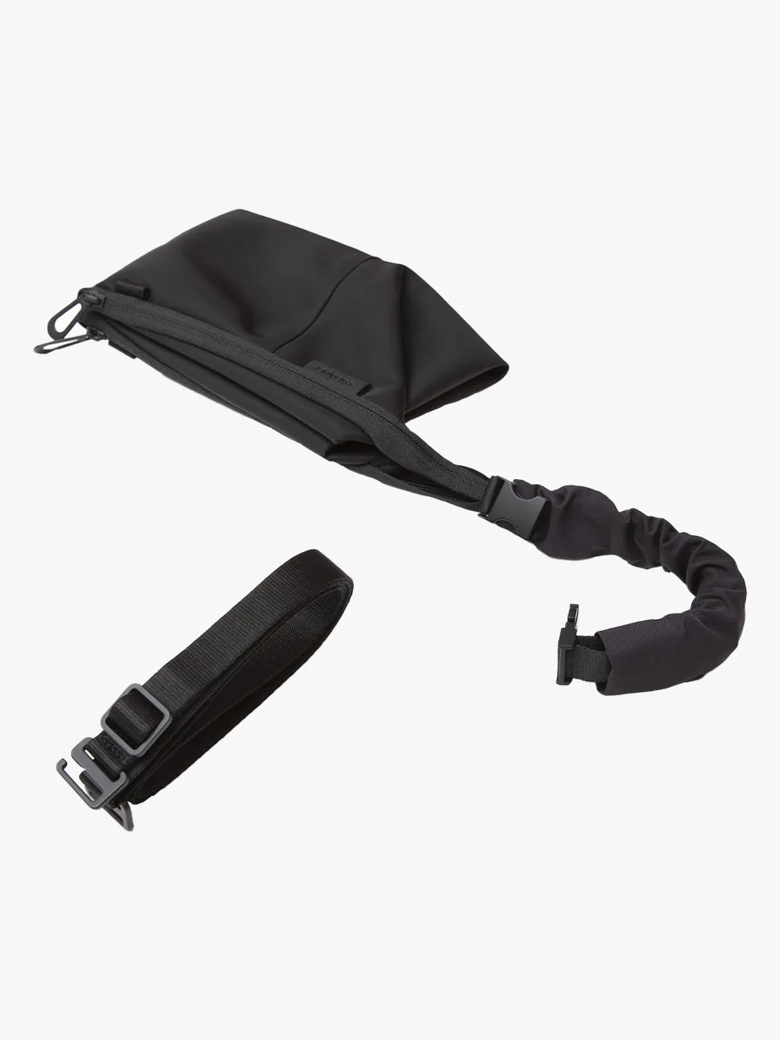 côte&ciel Kivu S Sleek Black clutch sort nylon