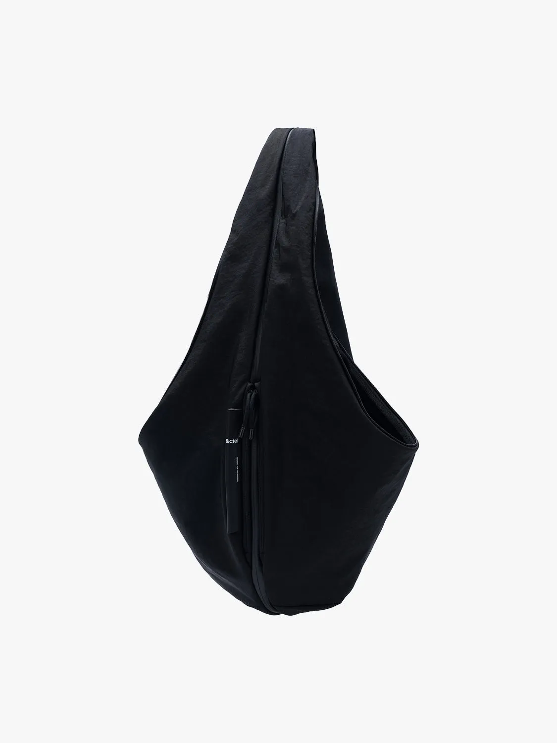 côte&ciel Reno Carbon skuldertaske sort 21L hættevest