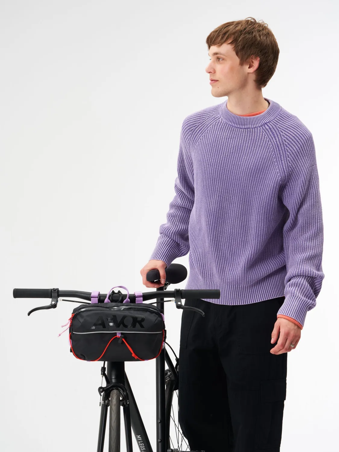 Aevor Bar Bag styr taske Dual Dip Violett Rush vandafvisende