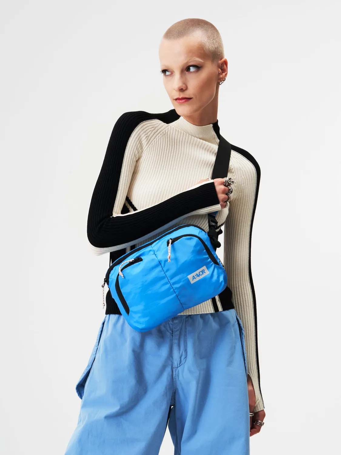 Aevor Sacoche Bag skuldertaske Ripstop Retro Blue 4L