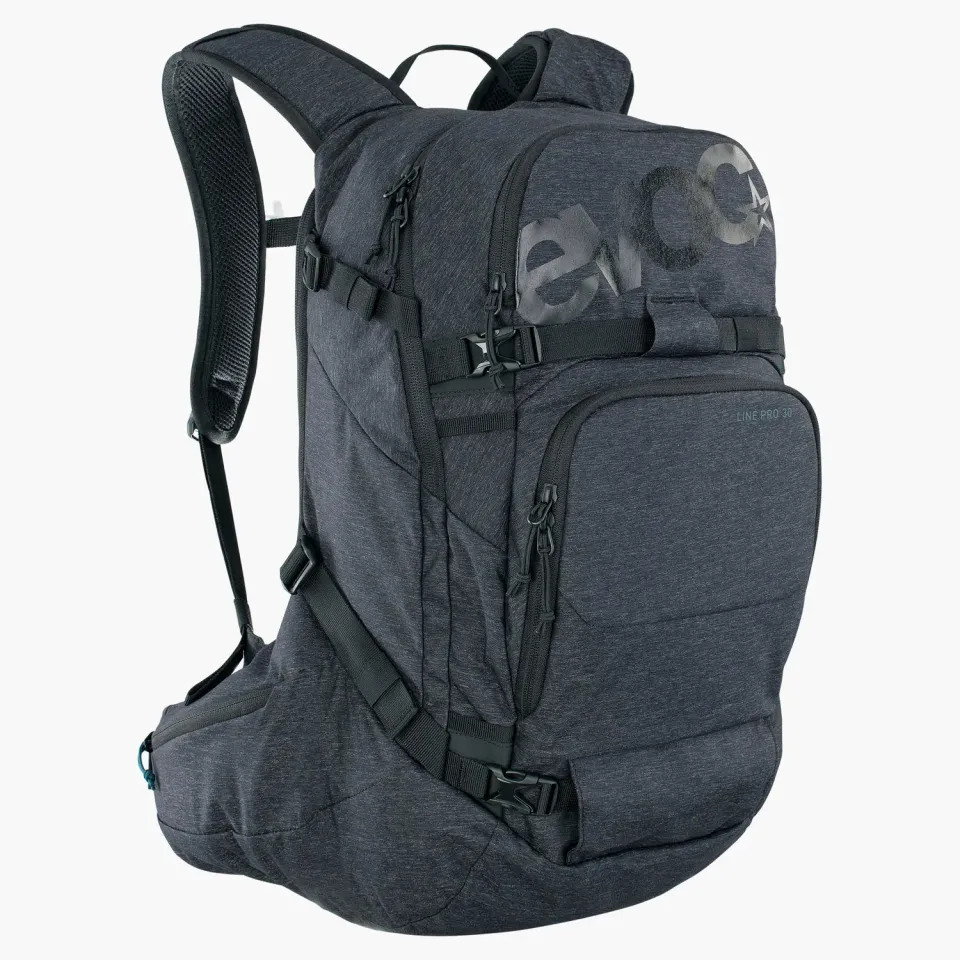 Evoc Line Pro 30 rygsæk sort 30 liter – rygbeskytter