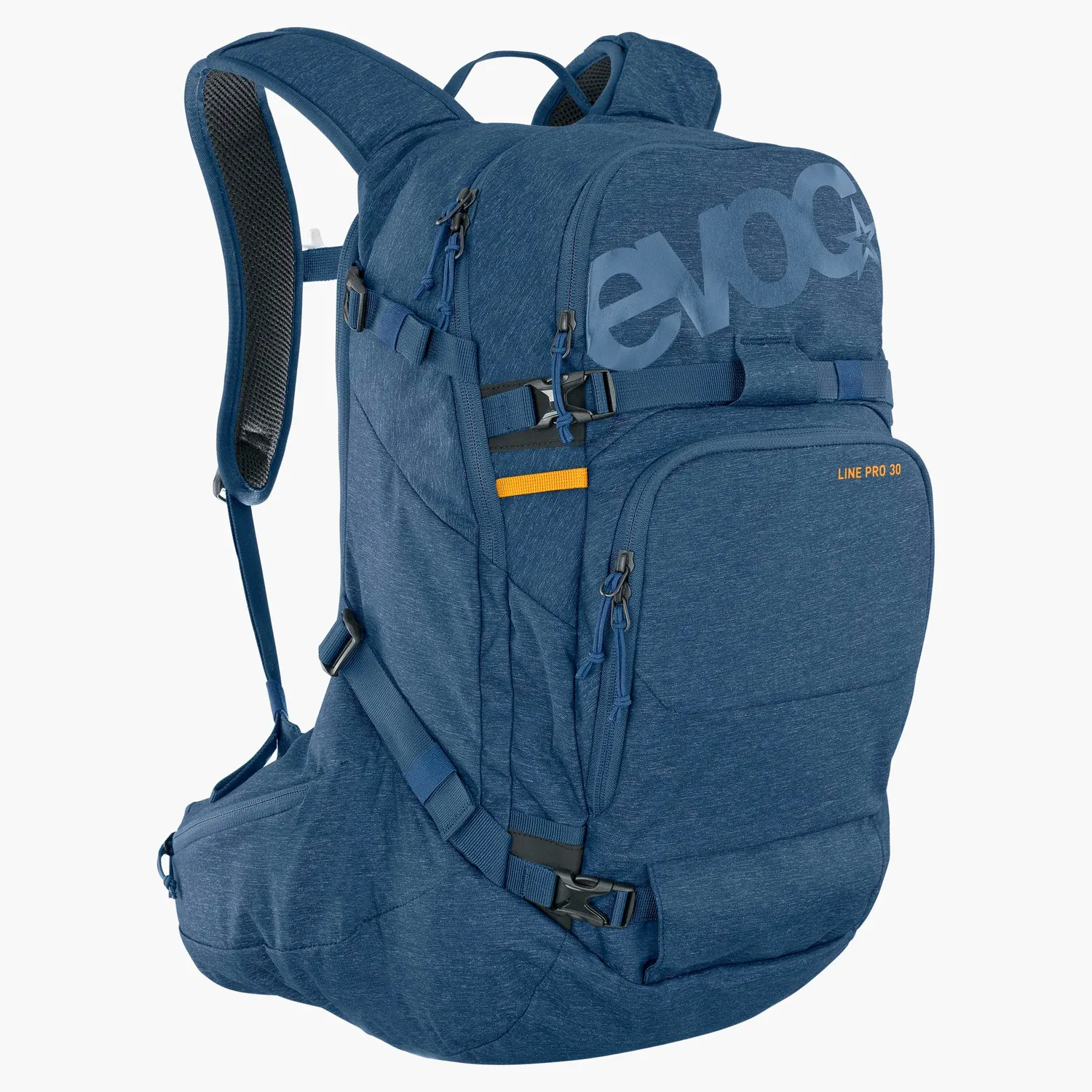 Evoc Line Pro 30 rygsæk sort 30 liter – rygbeskytter