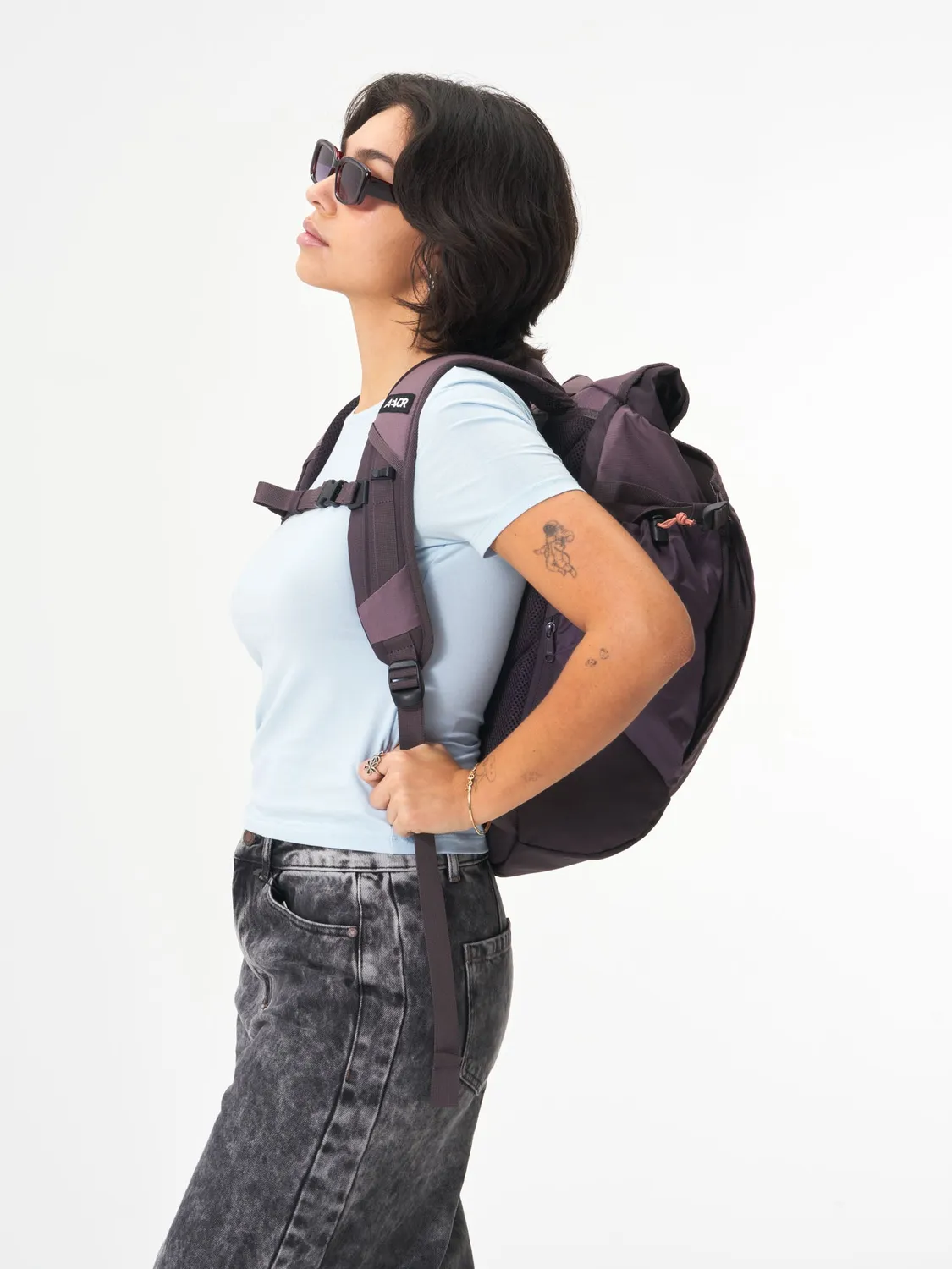 Aevor Roll Pack rygsæk Oxy Purple rolltop +9 liter