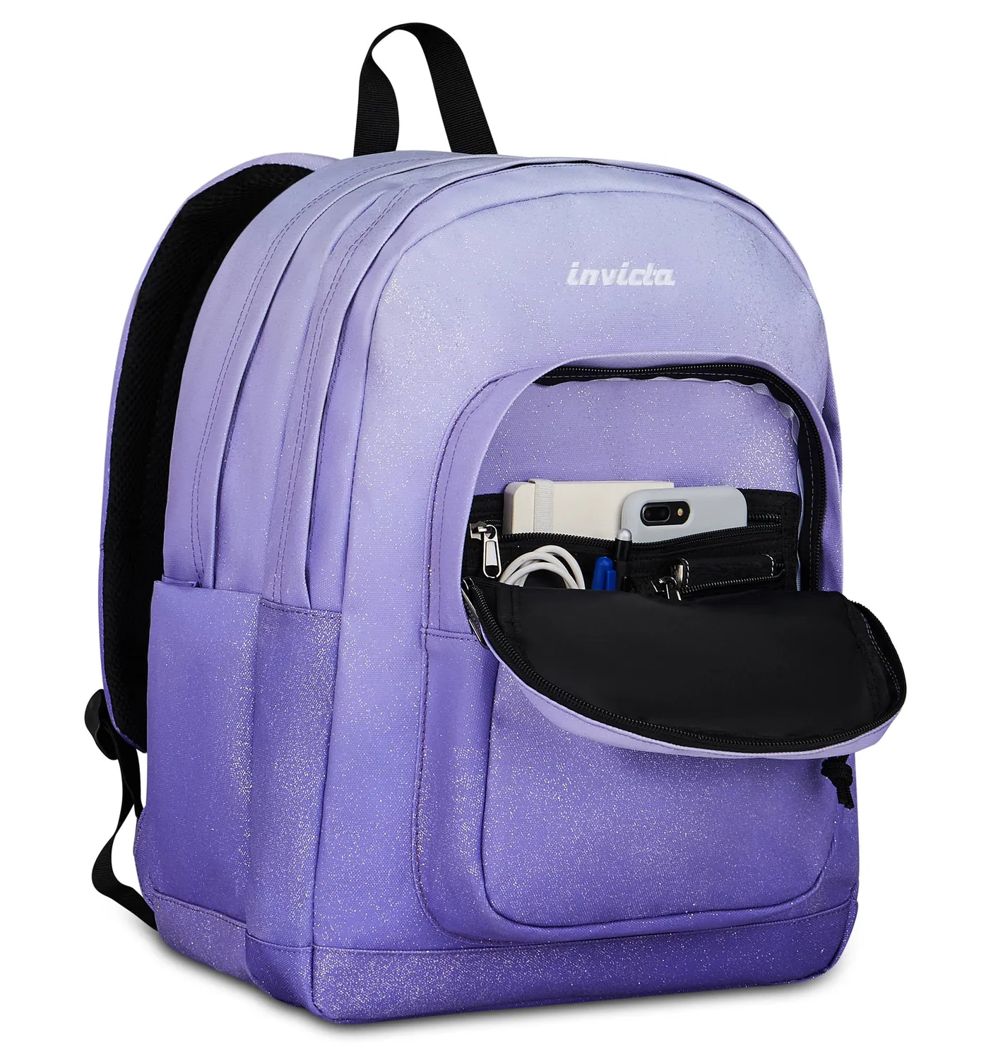 Invicta Jelek Fantasy Shine rygsæk 34 liter glitter