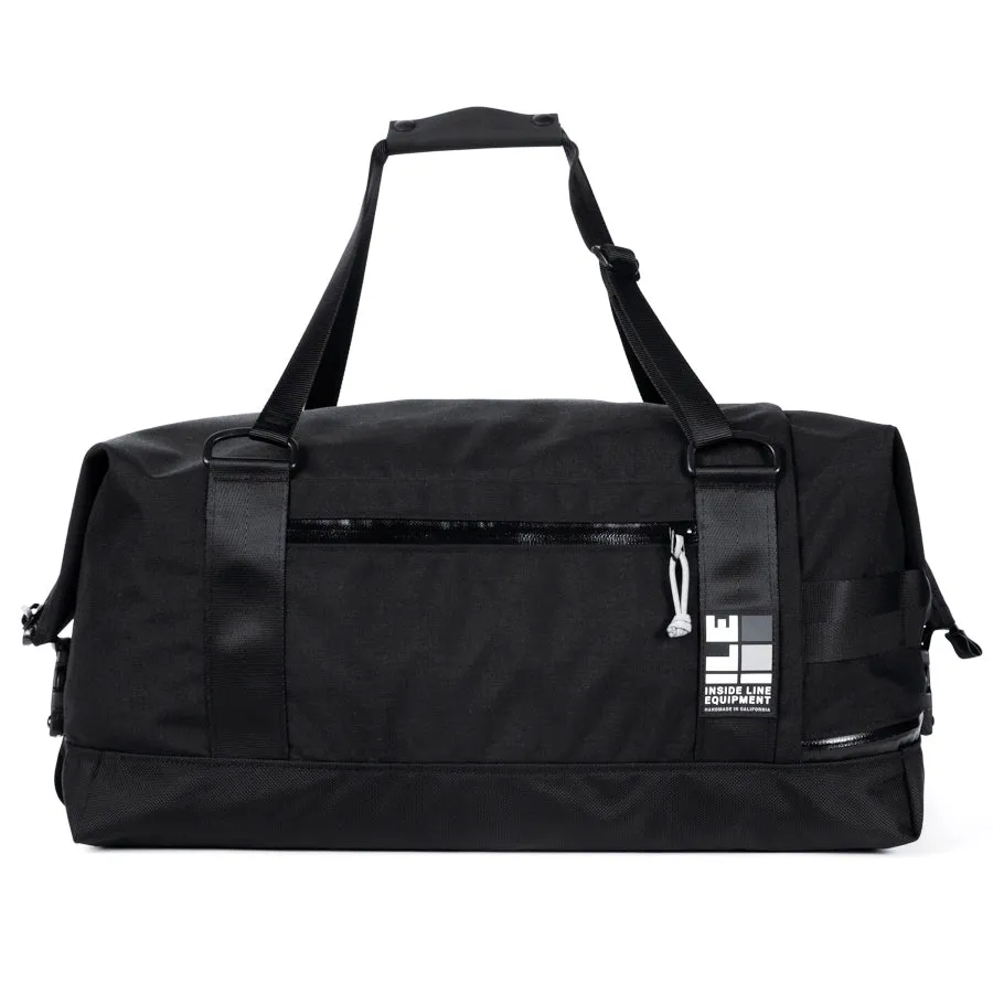 Inside Line Equipment Arid Duffle 52L duffelbag Black Cordura vejrbestandig
