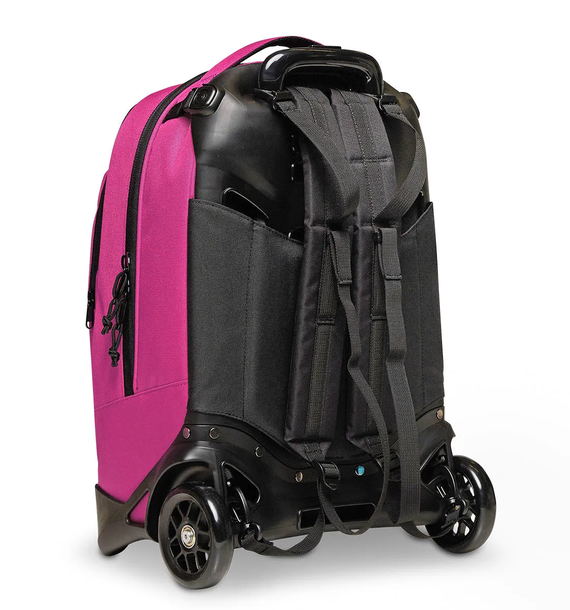 Invicta Plug Plain trolley-rygsæk 37L fuchsia