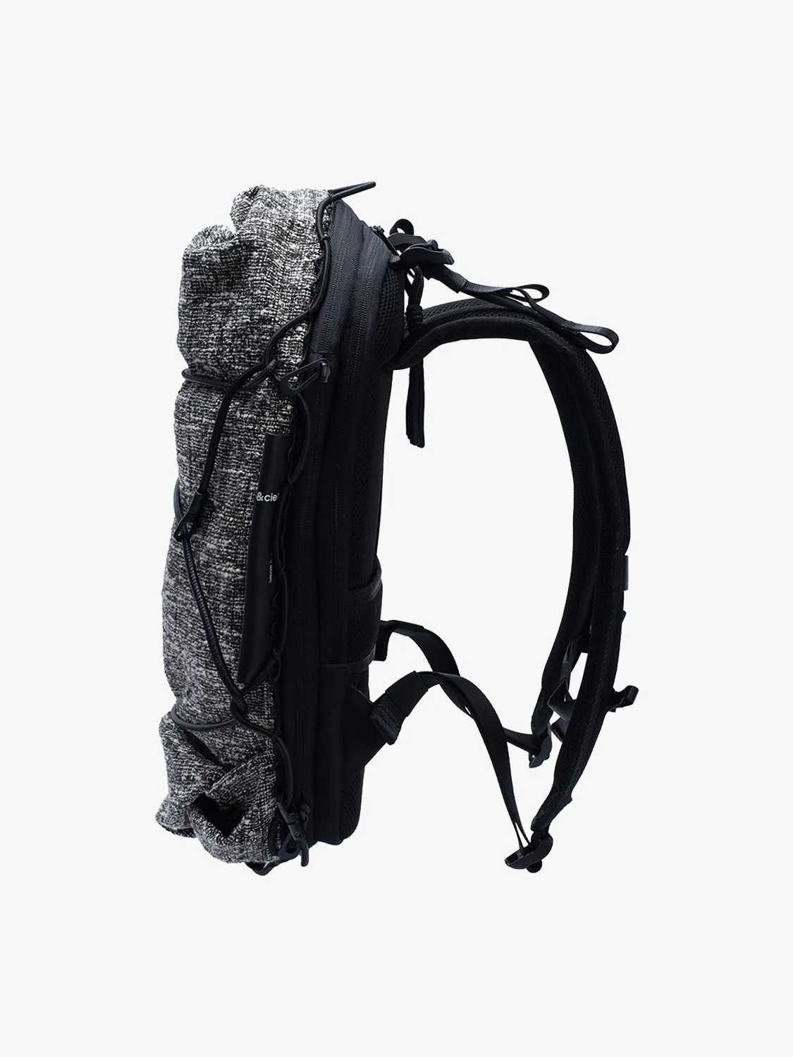 côte&ciel Ladon Tweed rygsæk 13,5L sort