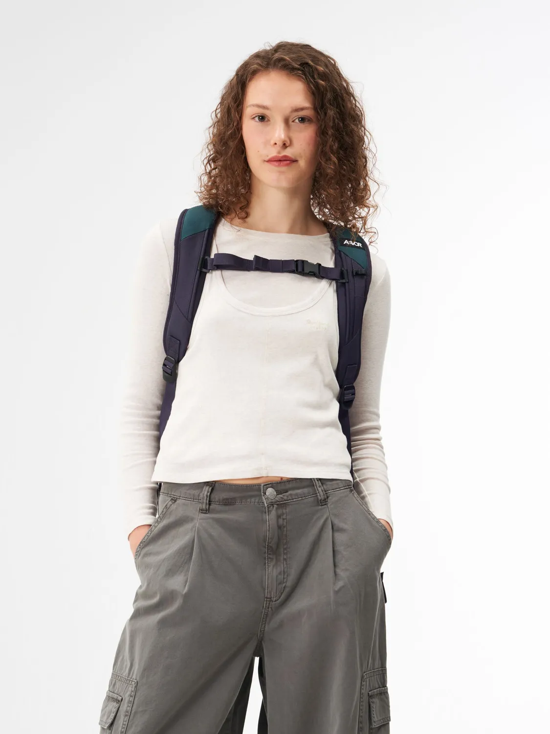 Aevor Roll Pack 2.0 rygsæk vintage teal 15"