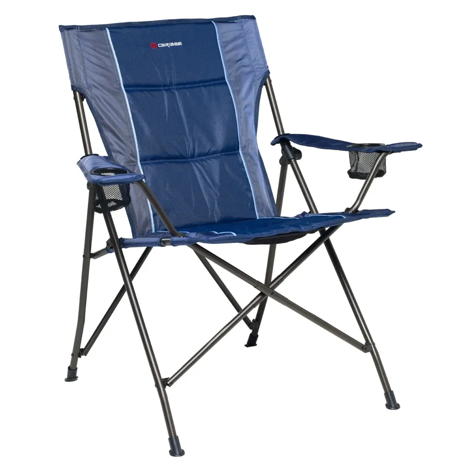 Caribee Lagoon campingstol jumbo høj ryg 150kg
