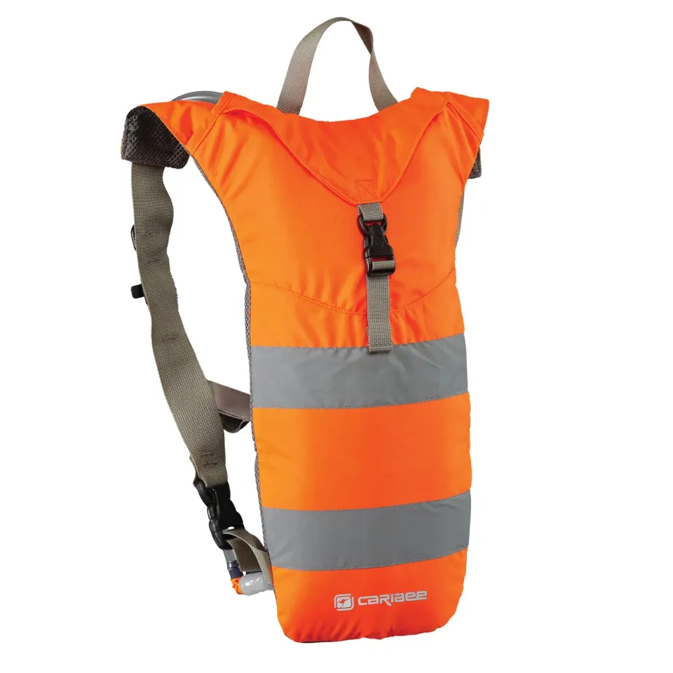 Caribee Nuke 3L drikkerygsæk Hi Vis Orange 3 liter