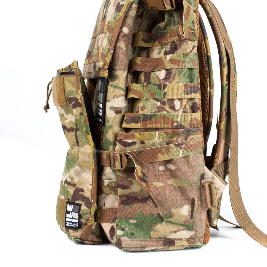 Inside Line Equipment FLP_M_01 molletaske Black Cordura vandtæt