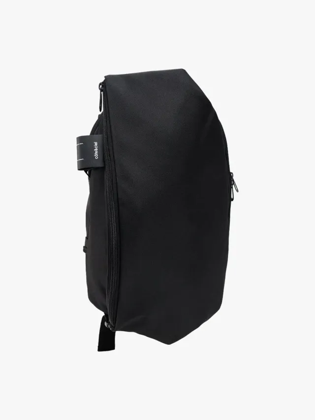 côte&ciel Isar Air Black rygsæk 5L laptop 15-16" udvidelig