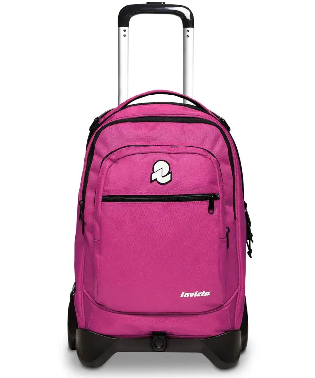 Invicta Plug Plain trolley-rygsæk 37L fuchsia