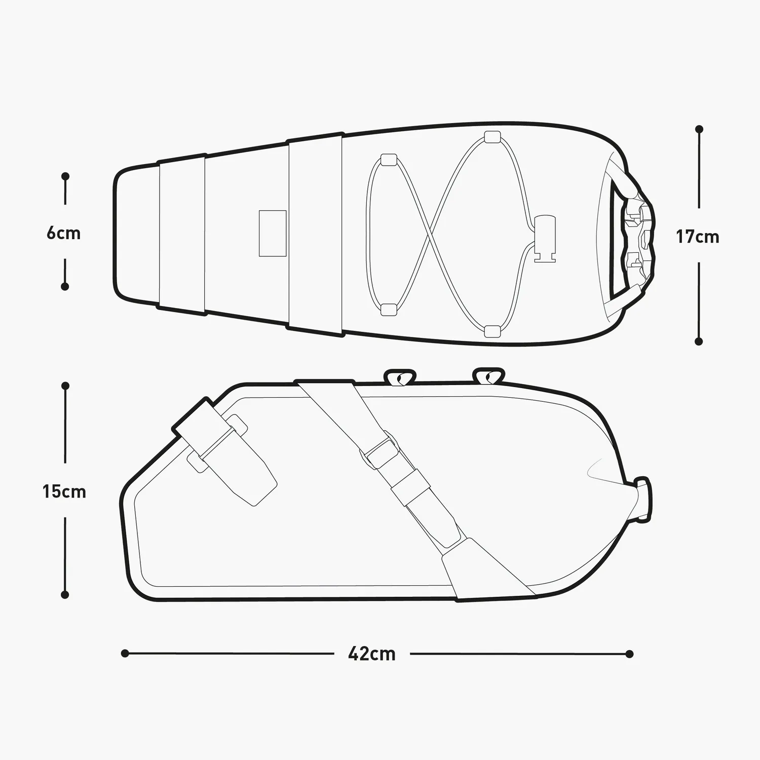 Evoc Seat Pack Ultra WP 7 saddeltaske vandtæt