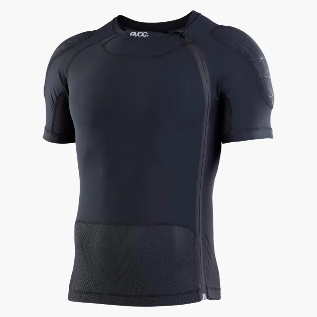 Evoc Protector Shirt Zip beskyttelsestrøje sort lynlås