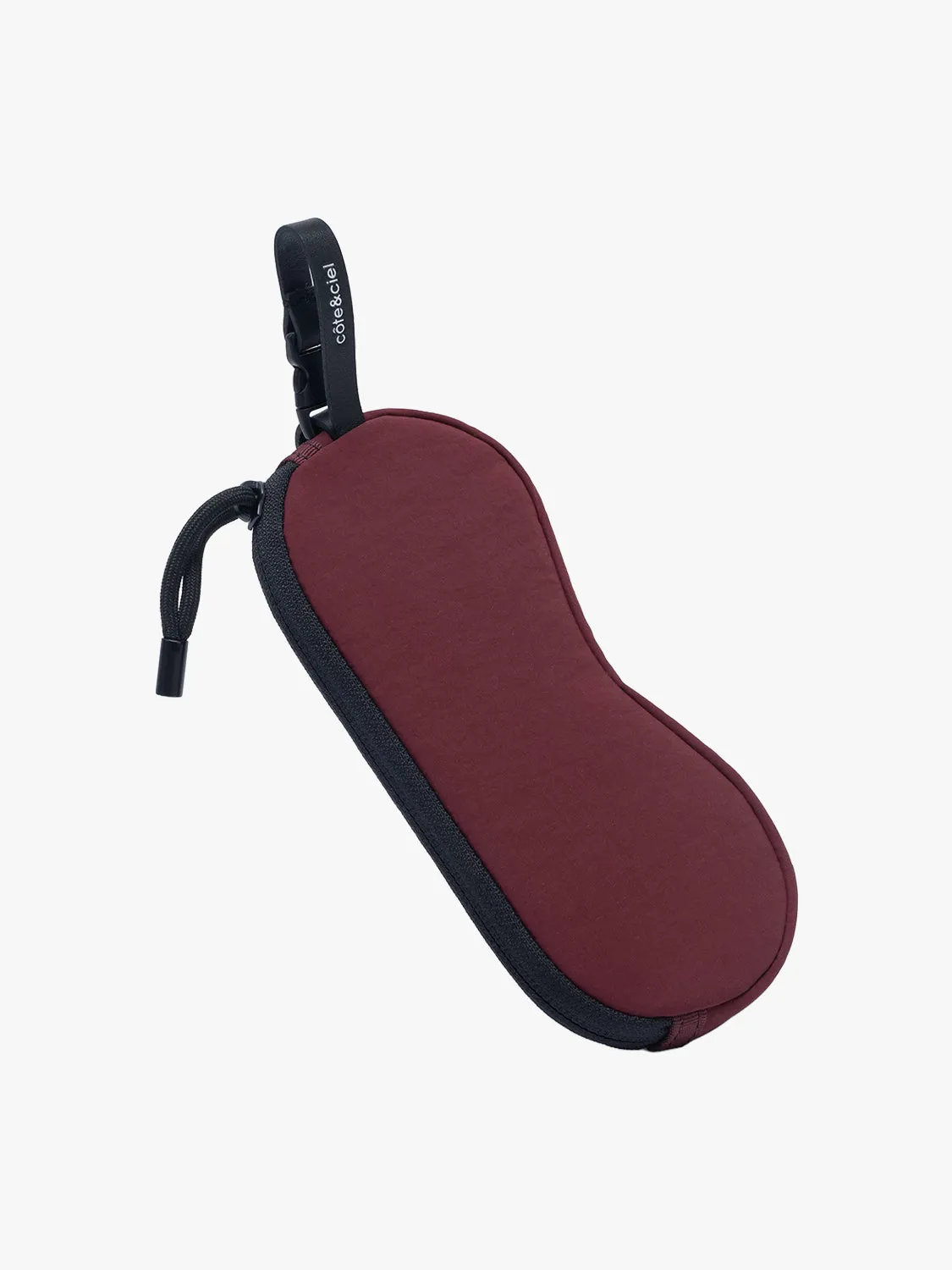 côte&ciel Eyewear Pouch Burgundy brilleetui vandafvisende