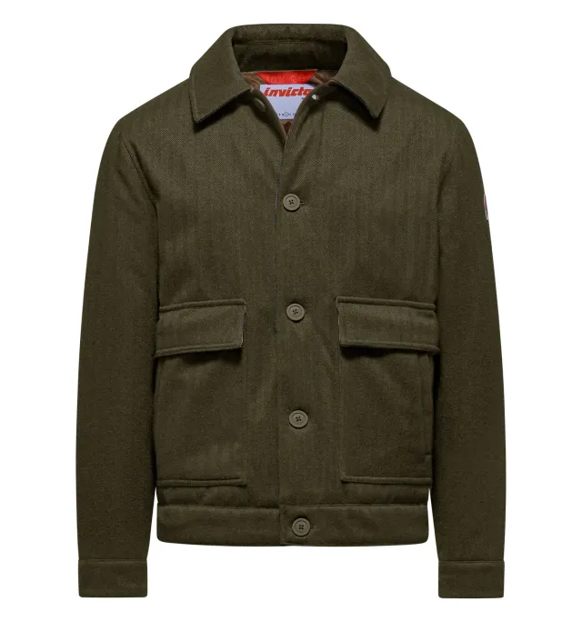 Invicta 313 foret jakke med knapper vandafvisende