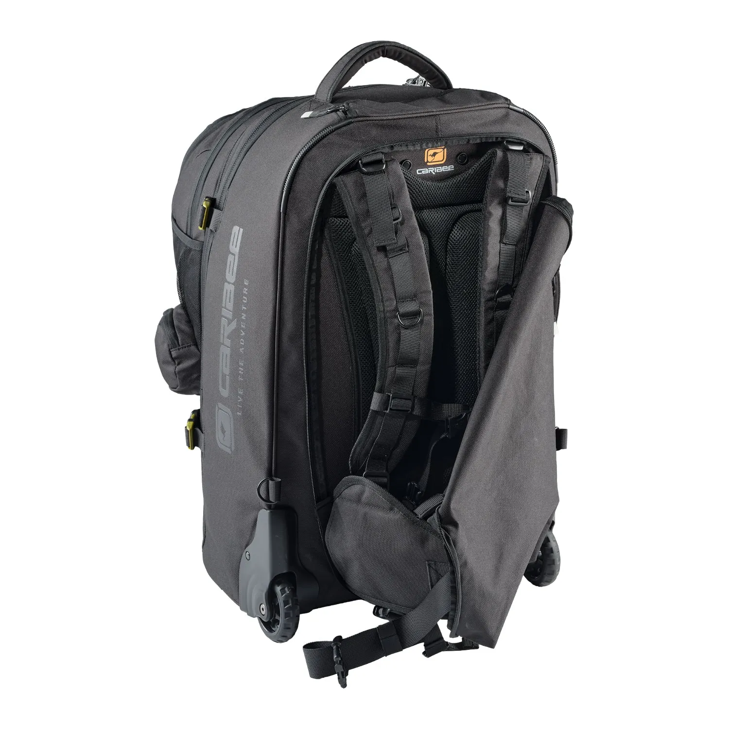 Caribee Sky Master 80L IV rejserygsæk hjul aftagelig