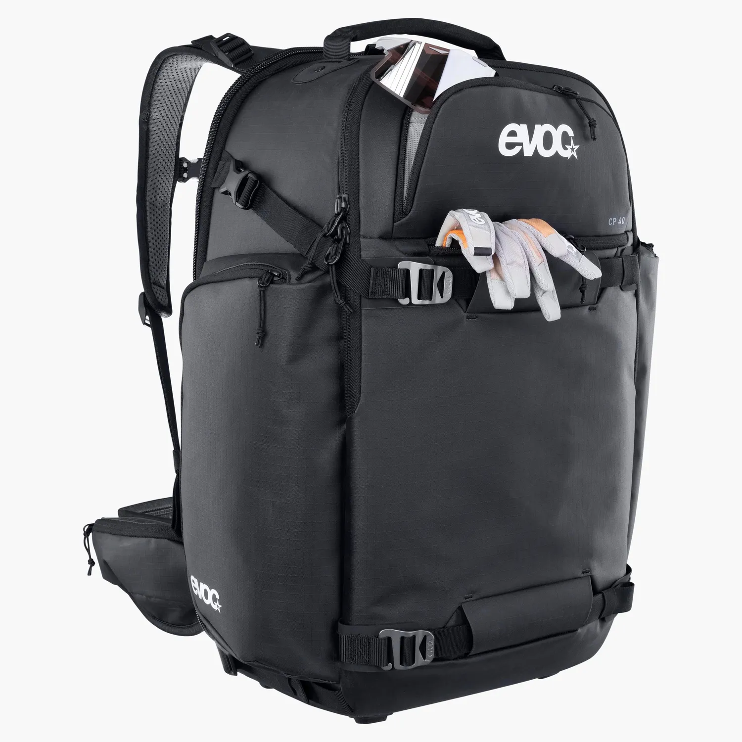 Evoc CP 40 kamerarygsæk sort 40 liter polstret