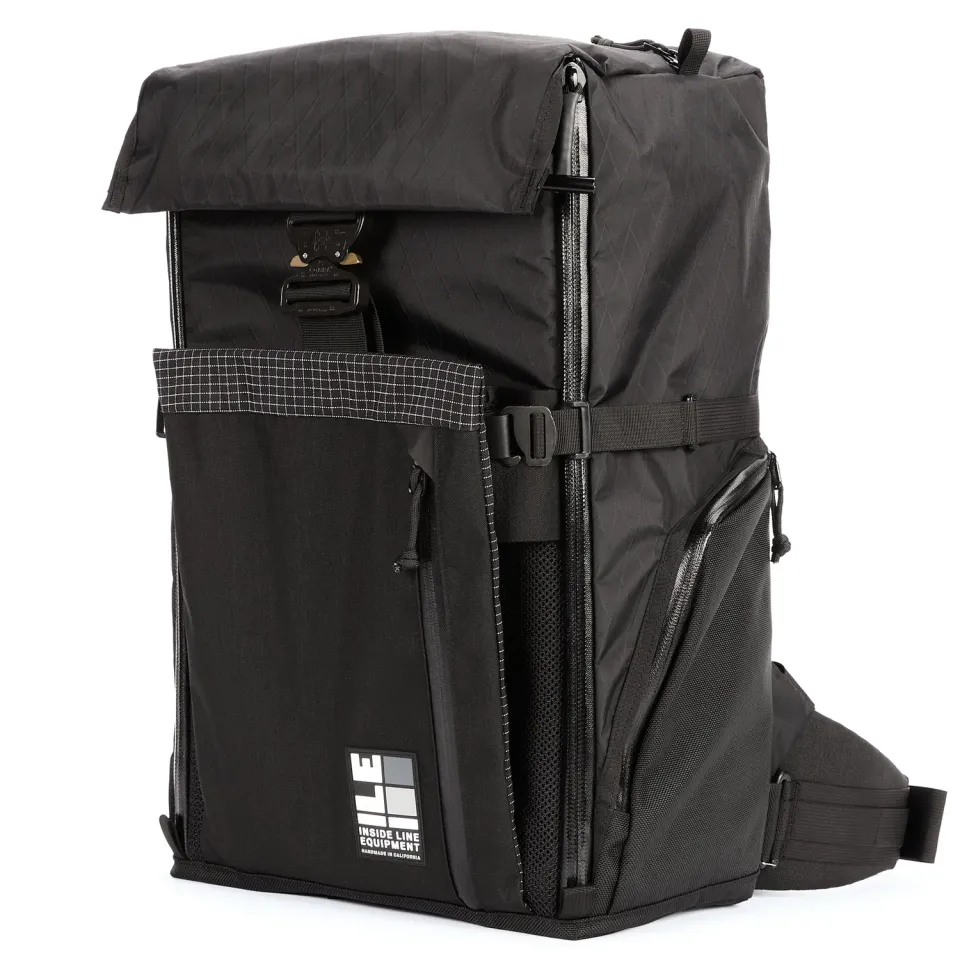 Inside Line Equipment Travel Pack rejserygsæk Blackout