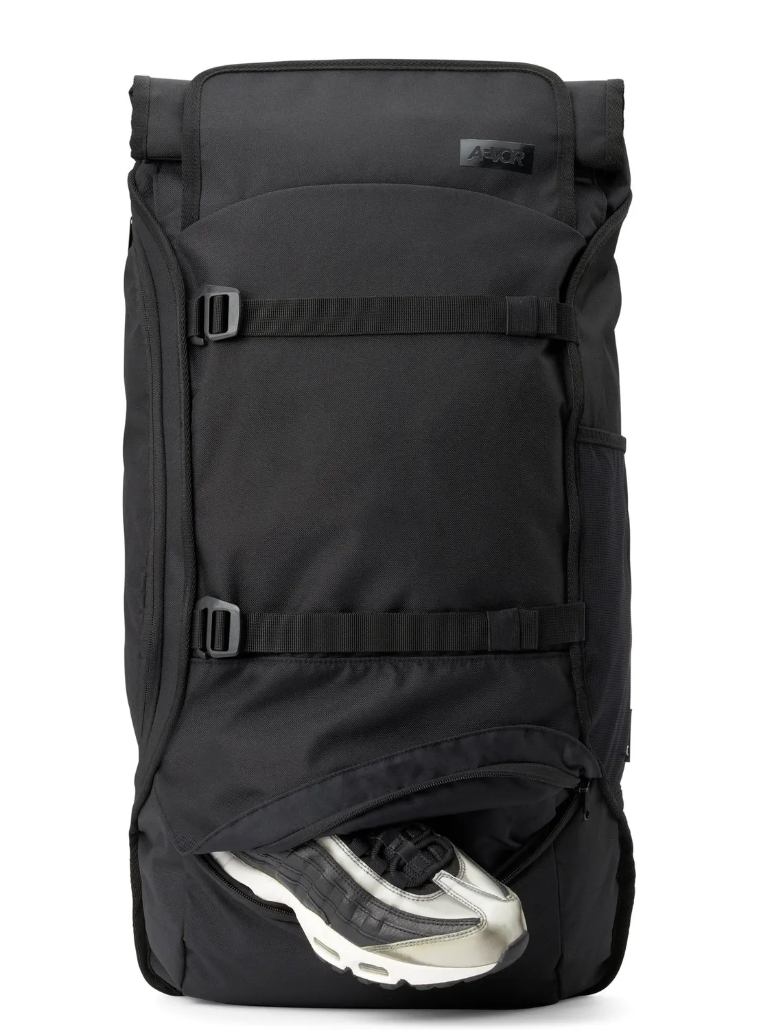 Aevor Travel Pack rygsæk Black Eclipse 38-45L håndbagage