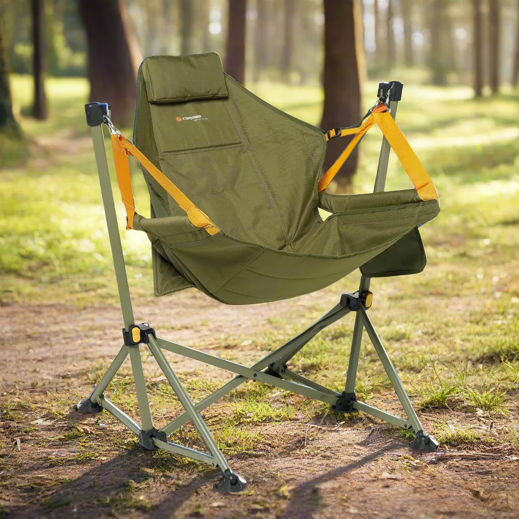 Caribee Regal campingstol olivengrøn gynge