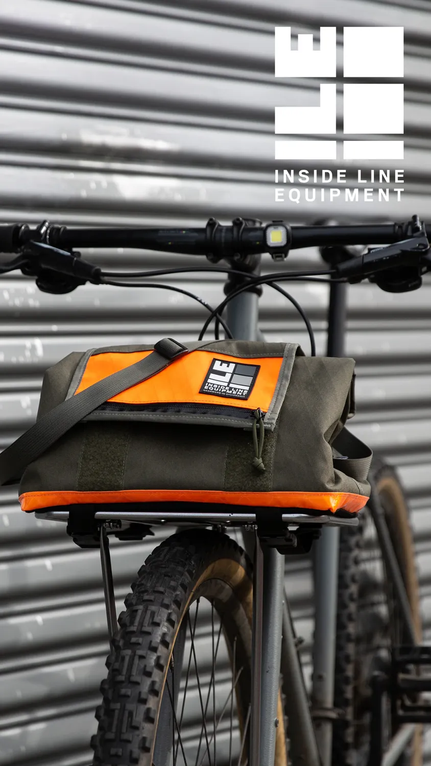 Inside Line Equipment Porteur Rackbag Small cykeltaske black