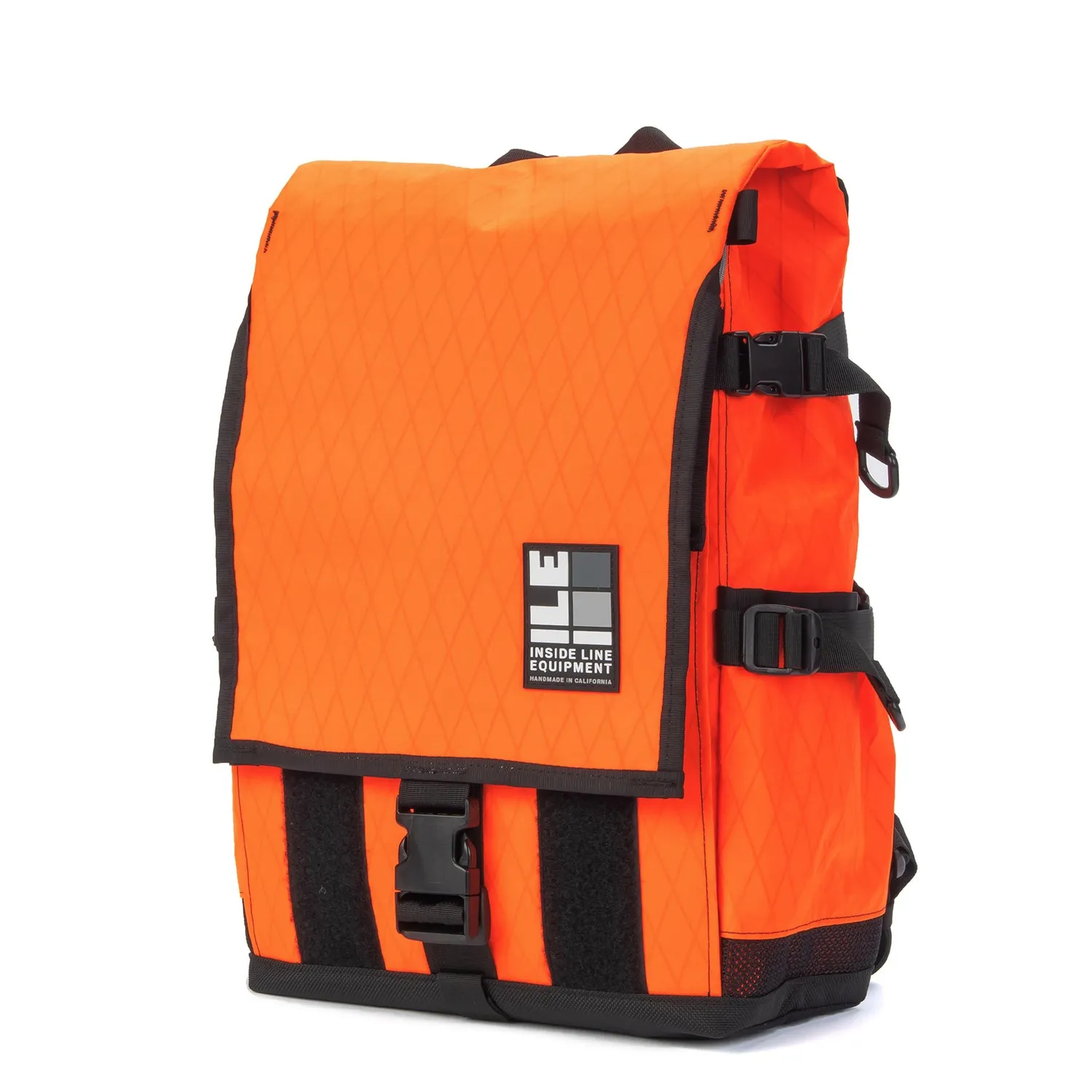 Inside Line Equipment Flaptop Mini rygsæk 21L Black Cordura laptop