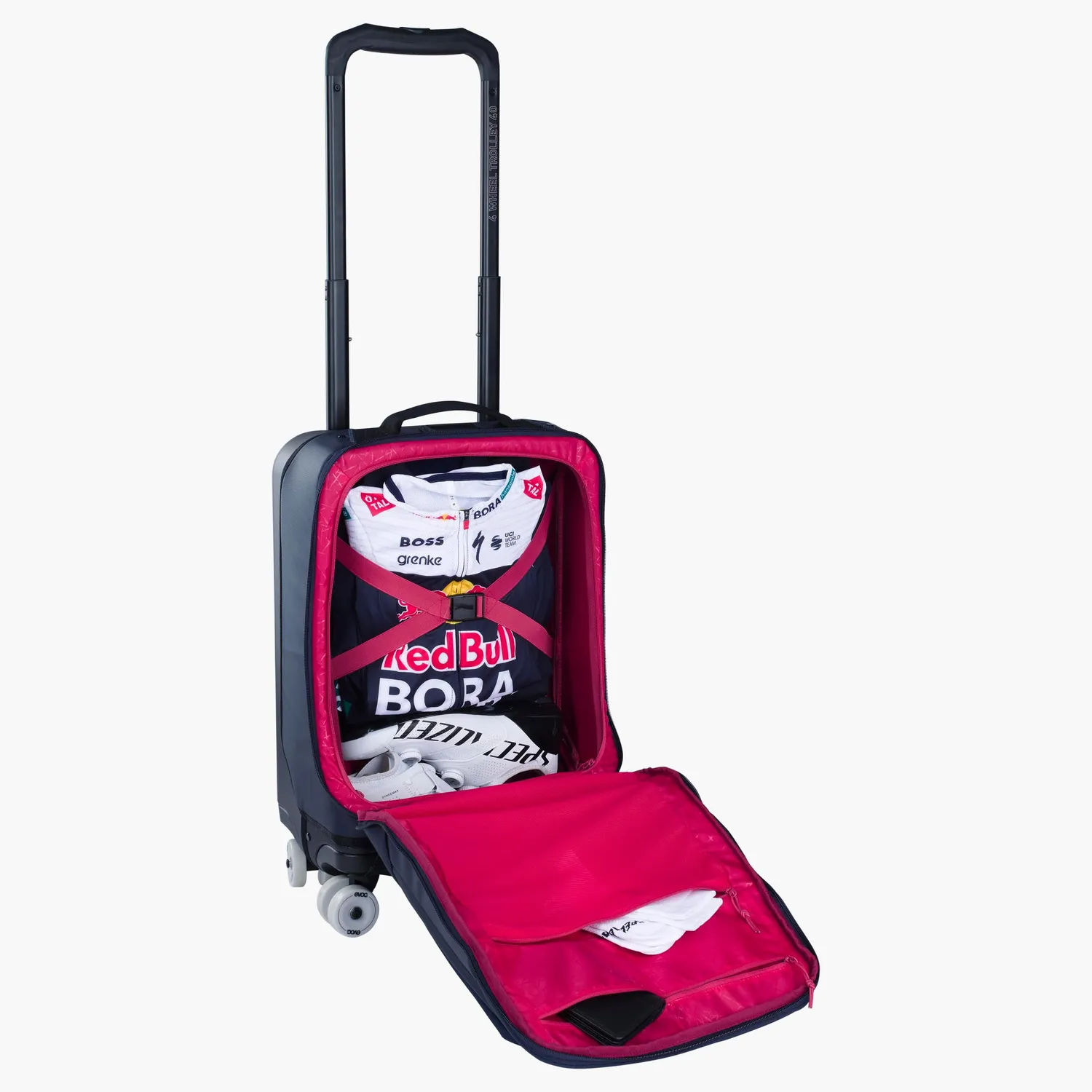 Evoc 4-Wheel Trolley 40 kuffert 40L navy Red Bull