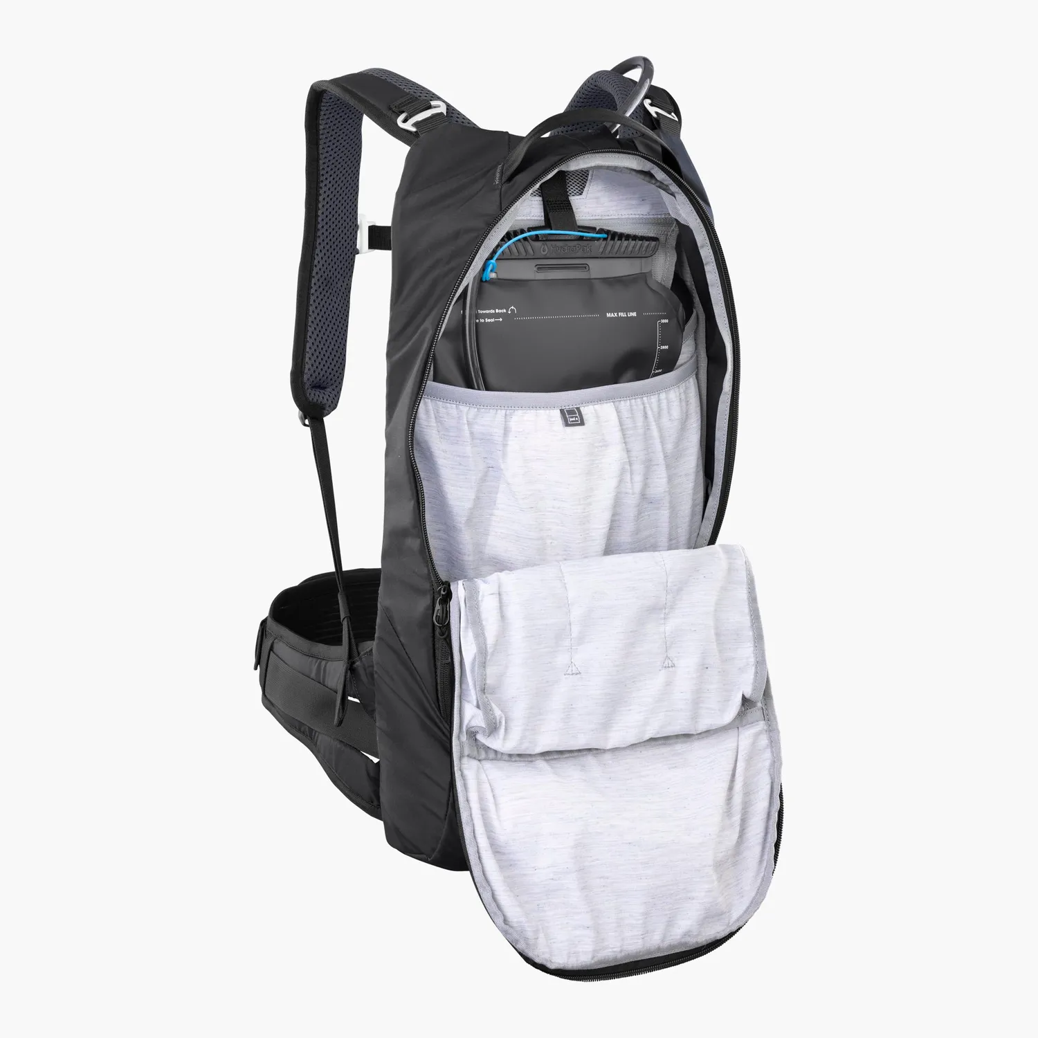 Evoc Trail Pro Blackline 10 rygsæk sort S/M protector
