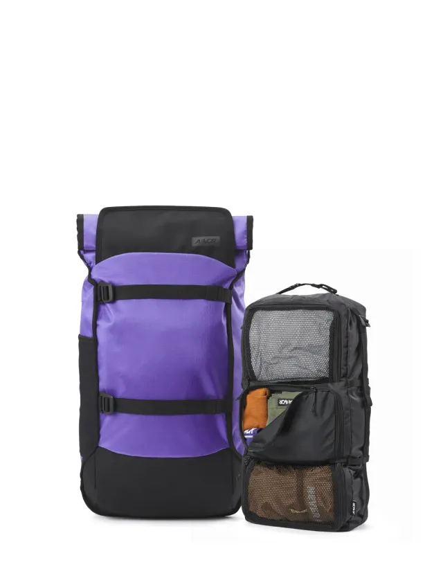 Aevor Trip Pack rygsæk + Travel Trunk sæt rolltop