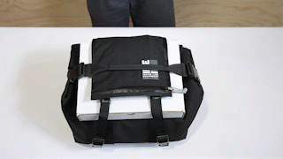 Inside Line Equipment Porteur Rackbag cykeltaske sort