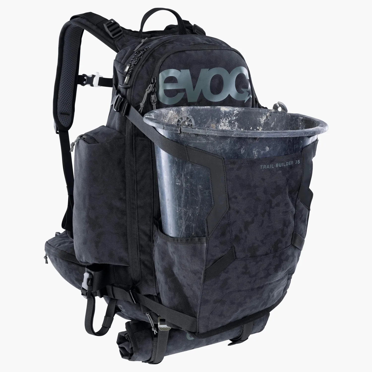 Evoc Trail Builder 35 rygsæk black 35 liter