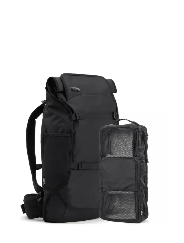 Aevor Travel Pack Black Eclipse + Trunk rejserygssæk sæt