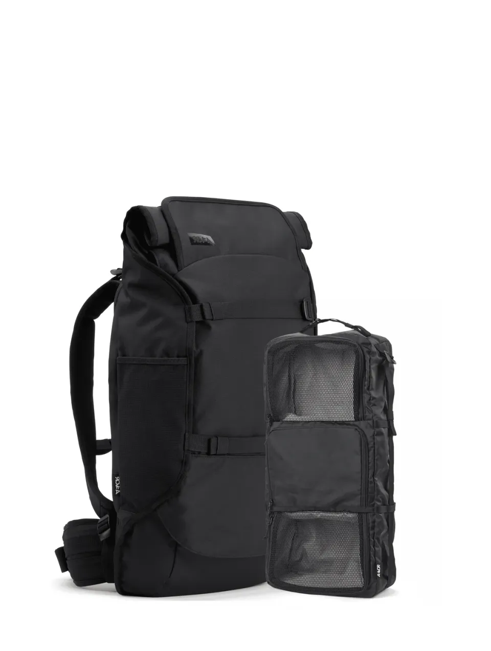 Aevor Travel Pack Black Eclipse + Trunk rejserygssæk sæt