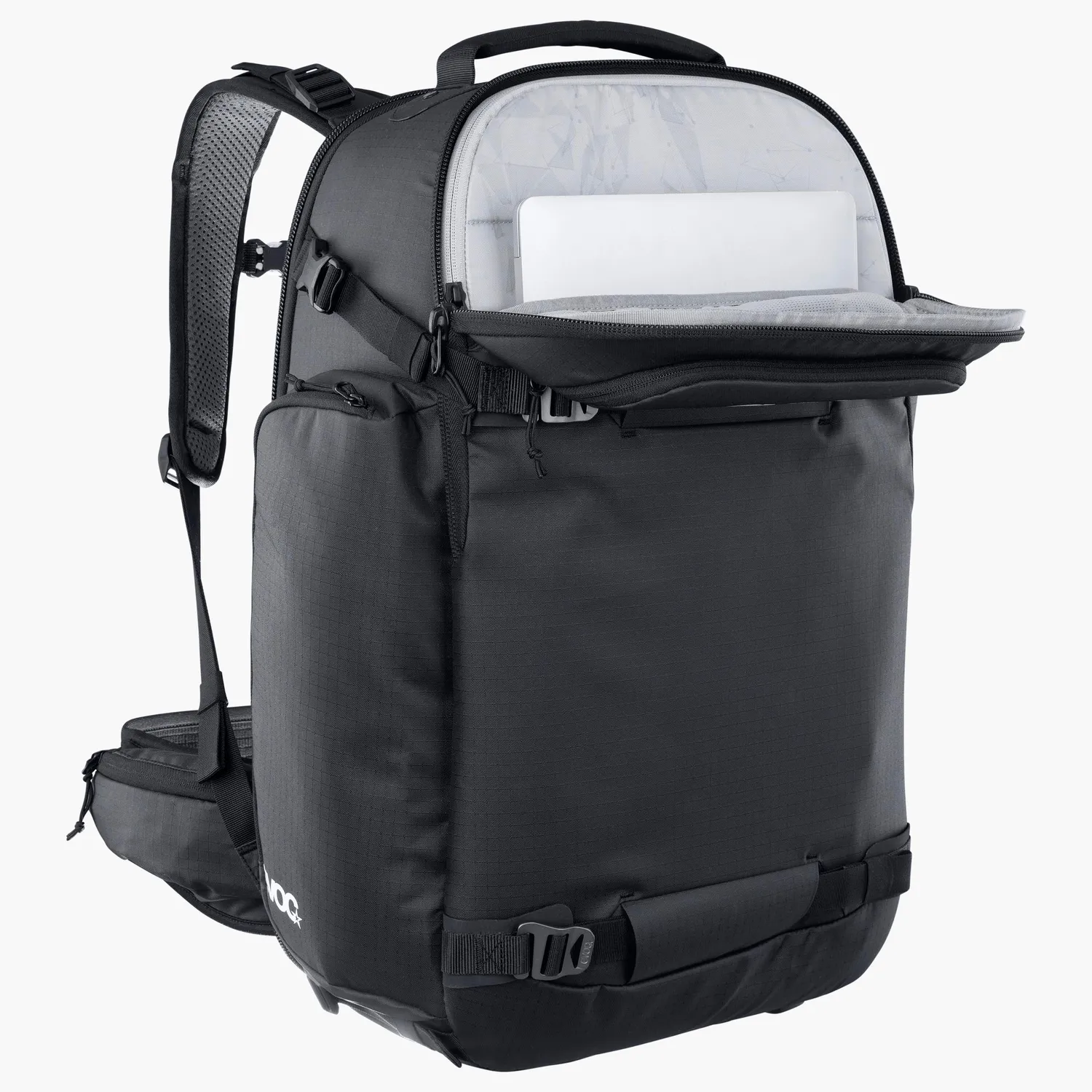 Evoc CP 35 kamerarygsæk black 35 liter polstret