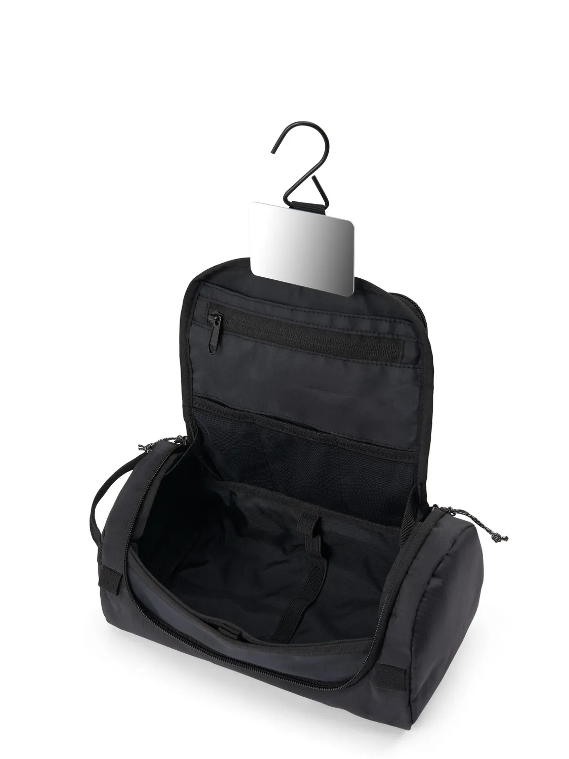 Aevor Wash Pack Proof Black toilettaske med spejl