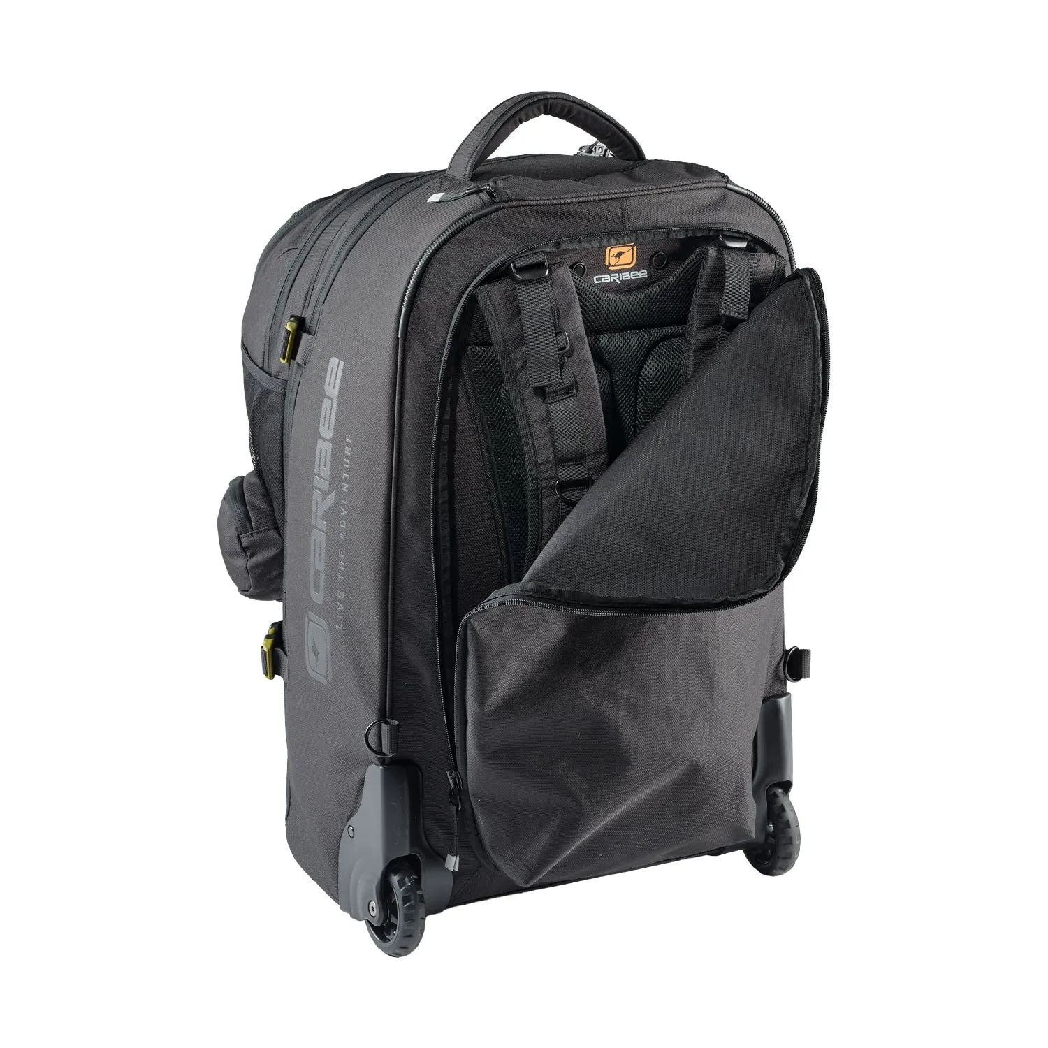 Caribee Sky Master 80L IV rejserygsæk hjul aftagelig