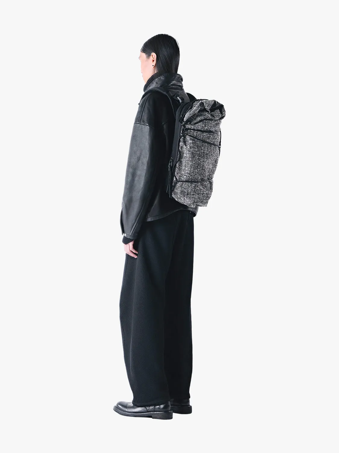 côte&ciel Ladon Tweed rygsæk 13,5L sort