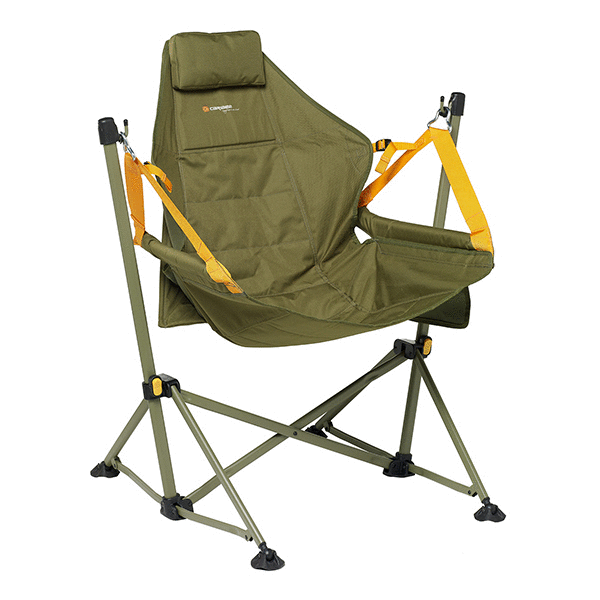 Caribee Regal campingstol olivengrøn gynge