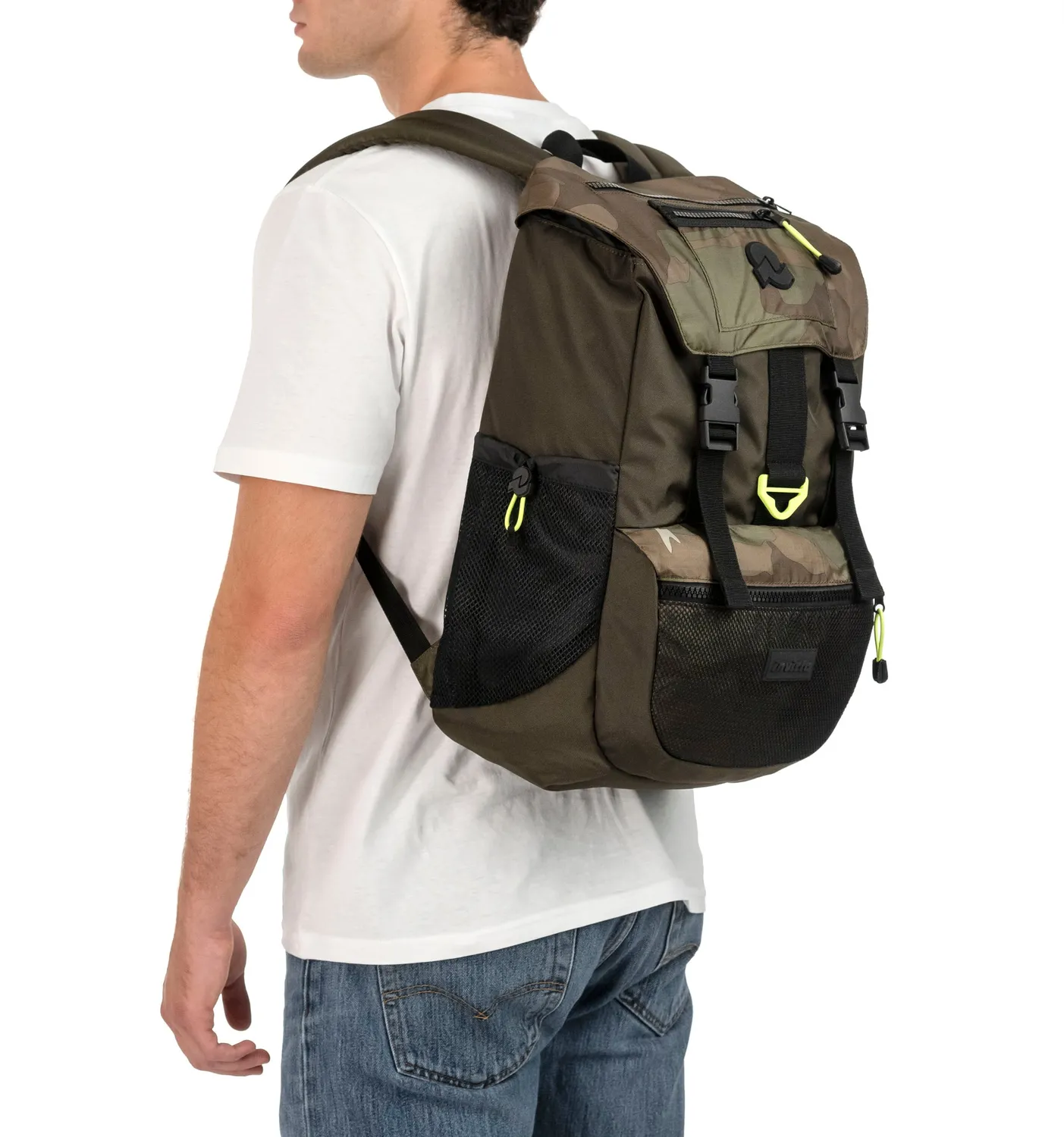 Invicta Jolly X Camo rygsæk pc-lomme