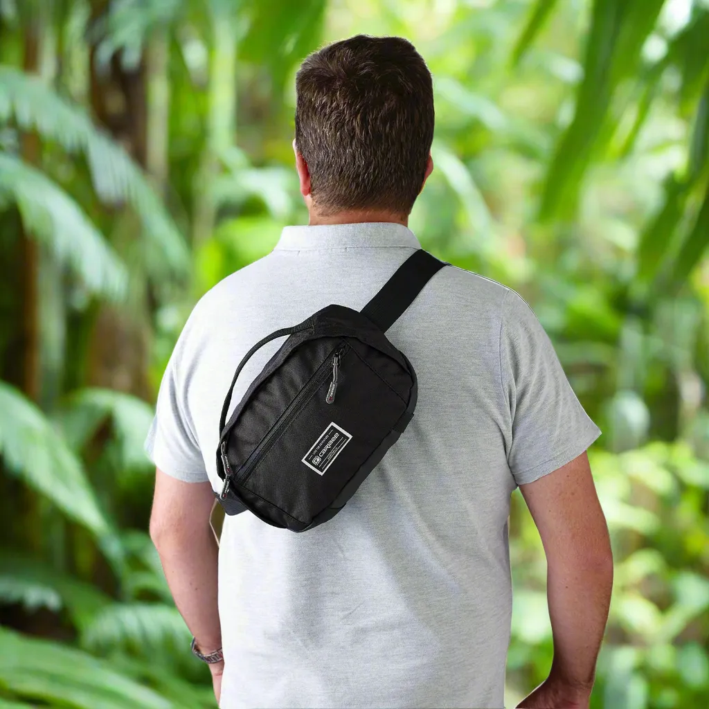 Caribee Power Hybrid bæltetaske sort crossbody