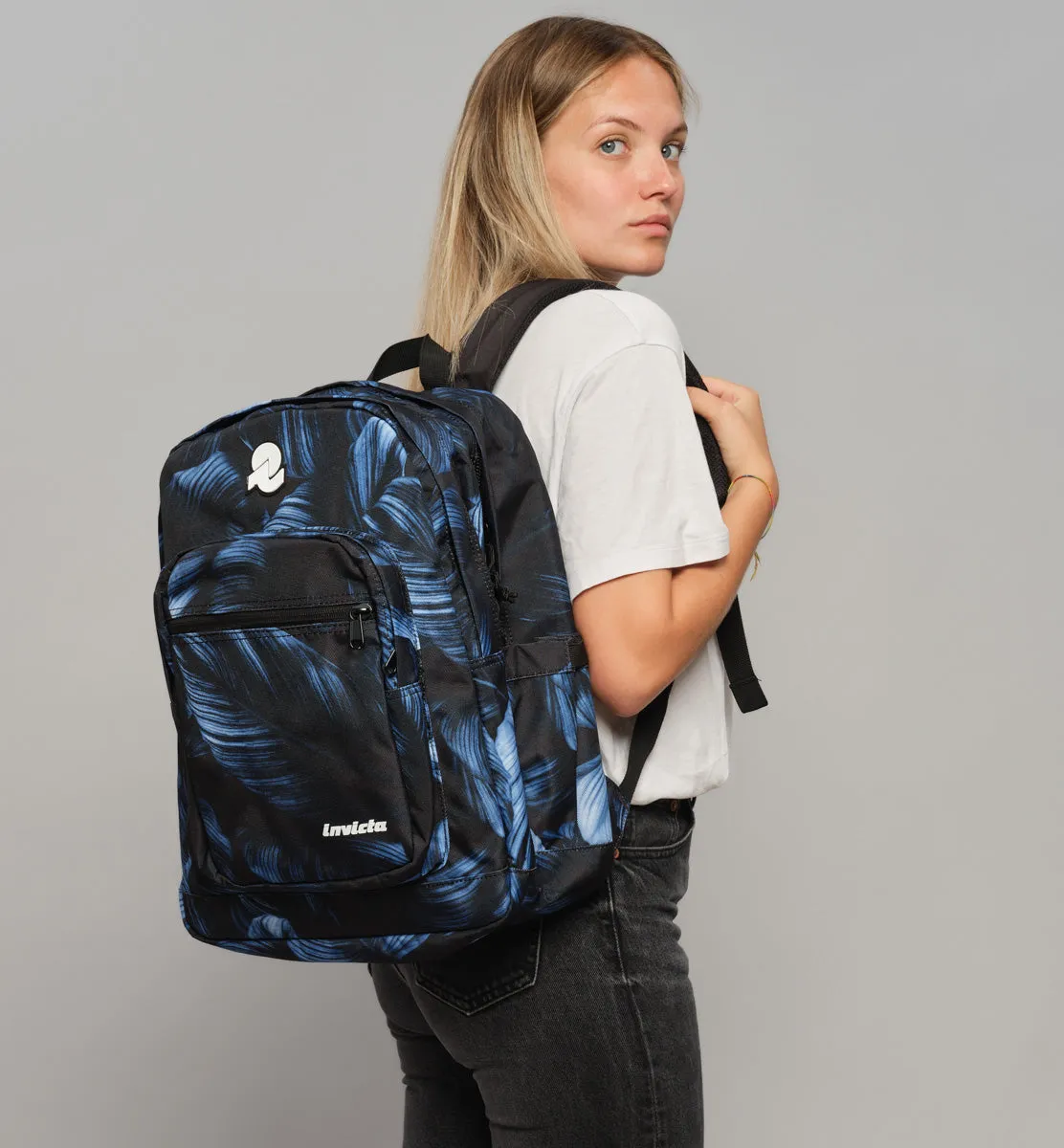 Invicta Jelek Fantasy rygsæk 34 liter Darker Leaves